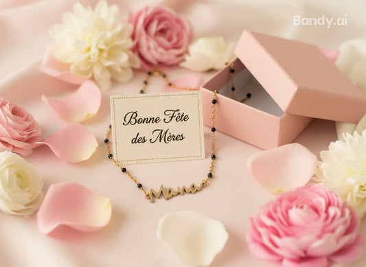 Collier "Mama" Fait Main - Edition Fête des Mamans ❤️