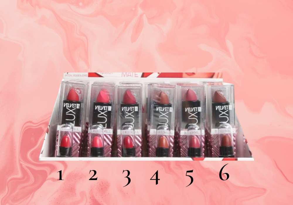 Rouge à lèvres mat longue tenue 24h