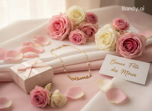 Collier "Mama" Fait Main - Edition Fête des Mamans ❤️
