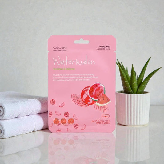 Masque Hydratant Visage à la Pastèque