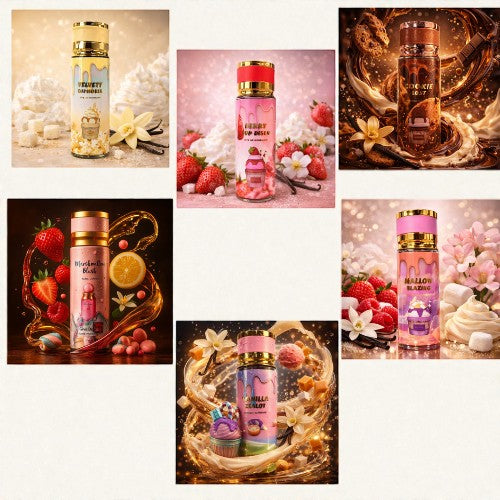 Brumes Gourmandes Inspirées de Parfums Dubaï