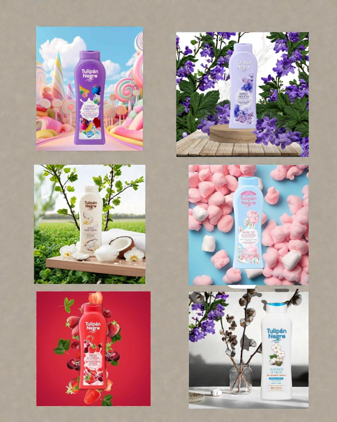 Gel Douche Tulipan Negro