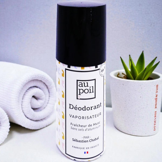 Déodorant sans sel d'aluminium