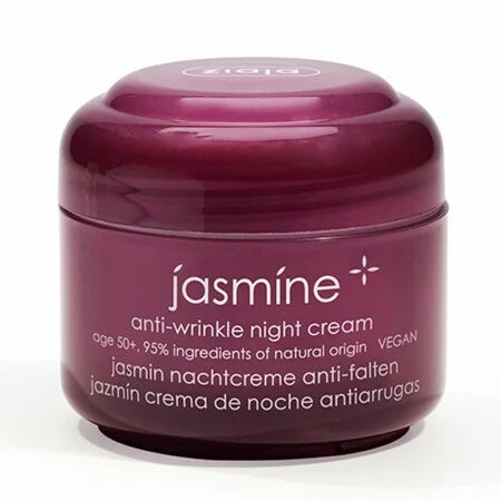 Crème de Nuit anti-rides au Jasmin +50 ans