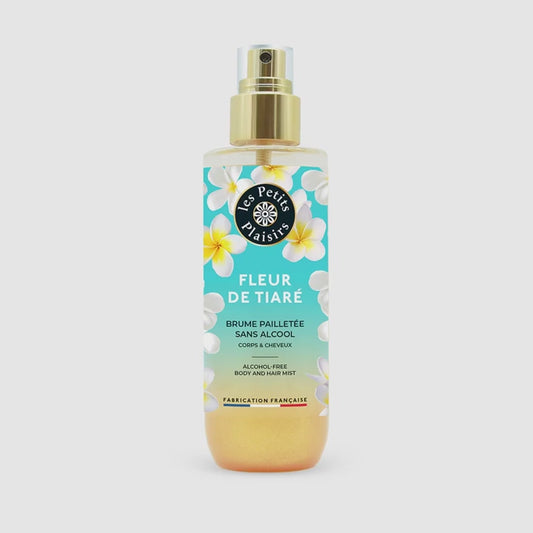 Brume pailletée Fleur de Tiaré